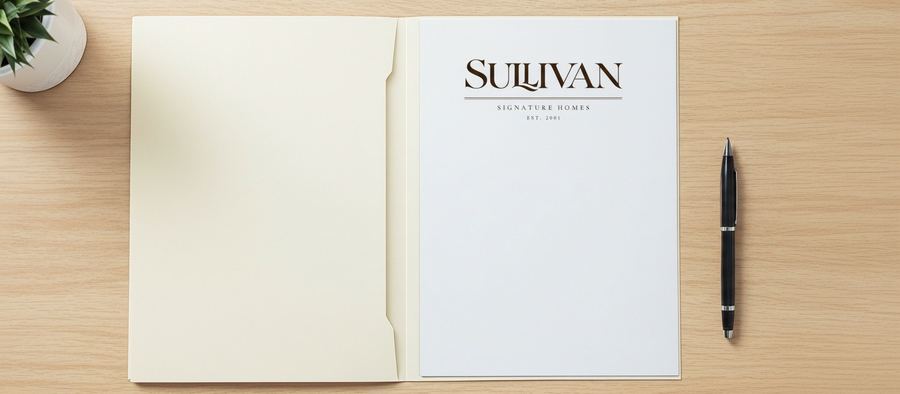 Direction C folder mockup