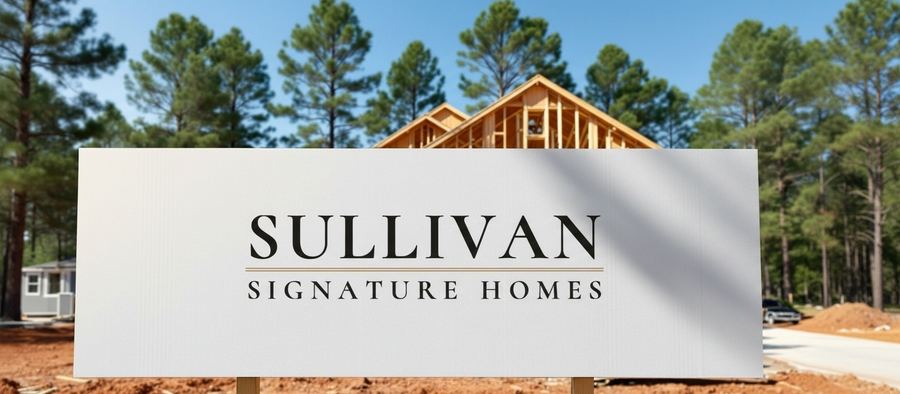 Direction E yard-sign mockup